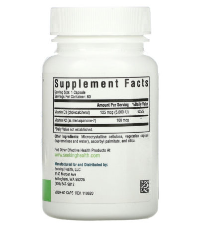 Vitamin D3 + K2