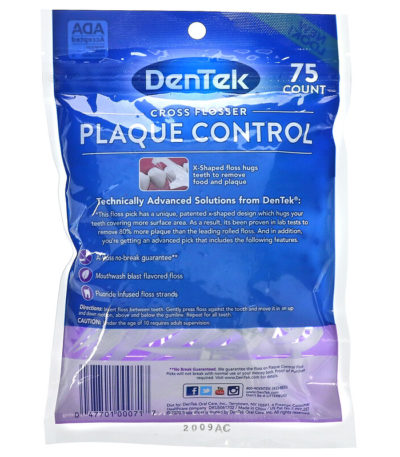 Cross Flosser Plaque Control