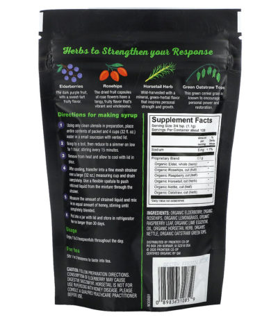 Organic Elderberry & Herbal Blend For Making Syrup