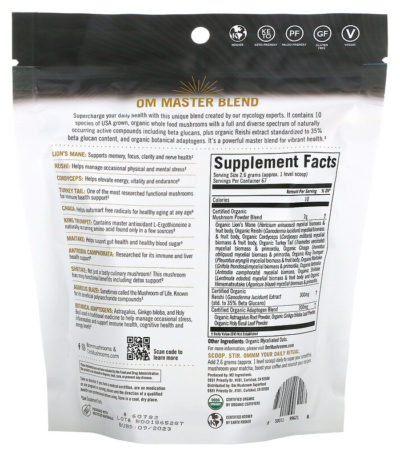 Certified Organic Mushroom Powder + Botanicals