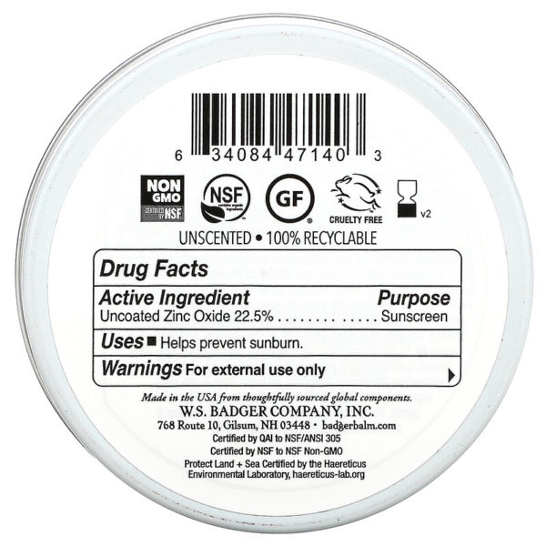 Clear Zinc Sunscreen Cream